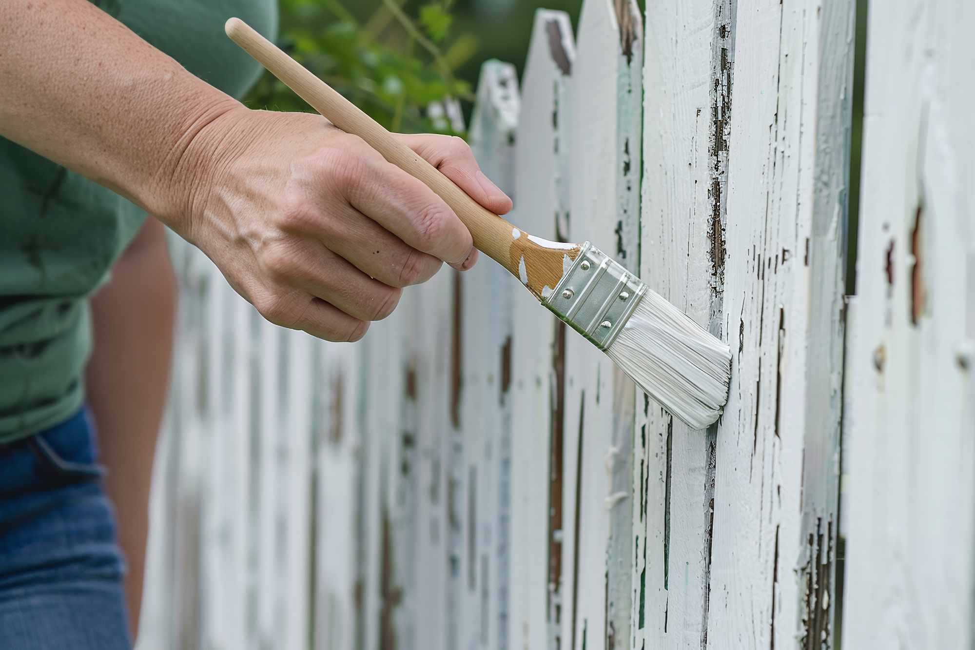 Fence painting